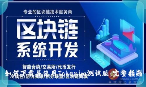 如何下载并使用Tokenim测试版：完整指南